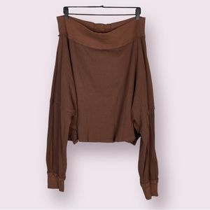 Free People dolman boxy thermal